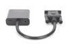 Picture of Digitus VGA Graphic Audio Adapter, VGA + 3.5 mm Jack to HDMI, Full HD 60 Hz, 1920 x 1080 Pixels, Black