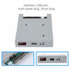 Picture of USB SSD Floppy Drive Emulator, 3.5in 1.44MB USB SSD Floppy Drive Emulator Plug and Play USB Flash Disk Floppy Drive Emulator Industrial Control Device