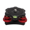 Picture of Tbest Other Equipment Accessories,LP‑64 Camera Tripod Ball Head Leveling Base Aluminum Triple Wheel Leveler Bubble Level