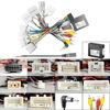 Picture of Saitedudu 16 pin Wiring Harness Power Cable with Canbus Compatible with Toy-OTA 8 Head Car Stereo Radio Power Harness Cable Android Navigation Power Cord Set