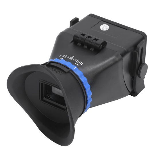 Picture of LCD Viewfinder, Detail Shooting Adjustable Diopter Macro Shooting Camcorder Screen Viewfinder for Mirrorless Cameras for SLR Cameras