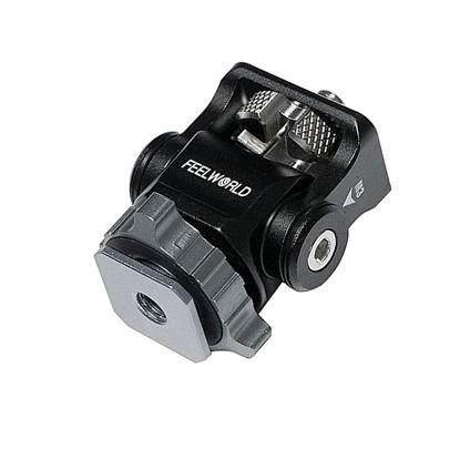 Picture of FEELWORLD Mini Hot Shoe Stand Camera Monitor Mount for DSLR, Microphone, DSLR Field Monitor