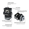 Picture of FEELWORLD Mini Hot Shoe Stand Camera Monitor Mount for DSLR, Microphone, DSLR Field Monitor