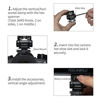 Picture of FEELWORLD Mini Hot Shoe Stand Camera Monitor Mount for DSLR, Microphone, DSLR Field Monitor