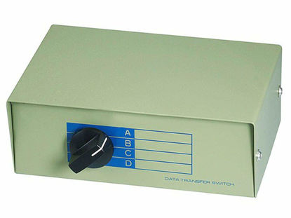 Picture of Monoprice 101354 DB25 ABCD 4 Way Switch Box