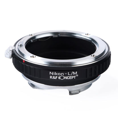 Picture of K&F Concept Adapter for Nikon F Mount Lens to Leica M Camera M-P M240 M10