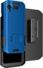 Picture of Case + Hand Strap + Belt Clip Combo for Zebra TC21 TC26 Mobile Computer Scanner, Nakedcellphone Slim Hard Shell Cover with Kickstand and [Rotating/Ratchet] Belt Hip Holster Combo - Cobalt Blue