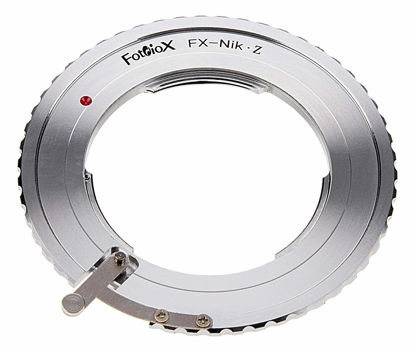 Picture of Fotodiox Lens Mount Adapter, Compatible with Fuji X-Series Mirrorless Manual Focus Lenses on Nikon Z-Mount Mirrorless Cameras