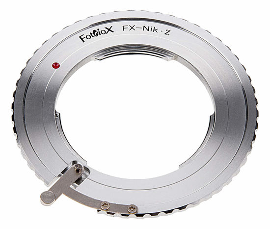Picture of Fotodiox Lens Mount Adapter, Compatible with Fuji X-Series Mirrorless Manual Focus Lenses on Nikon Z-Mount Mirrorless Cameras