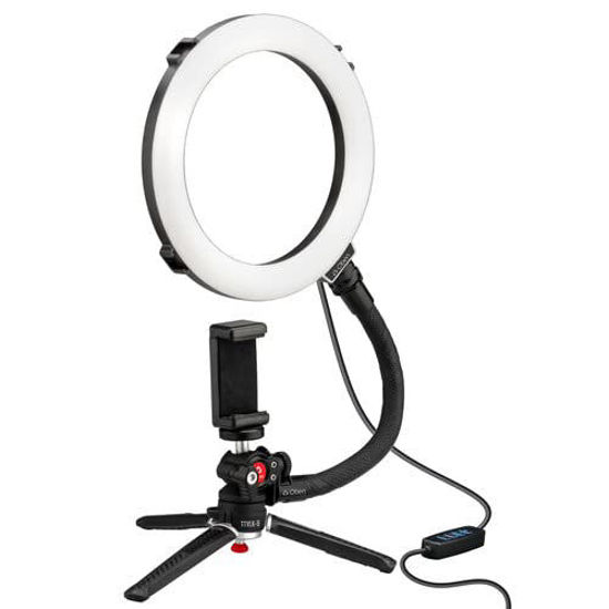 Picture of Oben TTVLK-8 Tripod Vlogging Kit with Ring Light (8")