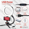 Picture of Oben TTVLK-8 Tripod Vlogging Kit with Ring Light (8")