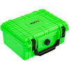 Picture of Eylar Protective Camera Hard Case Water & Shock Proof w/Foam, TSA Standards 9.12 inch 7.56 inch 4.37 inch (Neon Green)