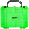 Picture of Eylar Protective Camera Hard Case Water & Shock Proof w/Foam, TSA Standards 9.12 inch 7.56 inch 4.37 inch (Neon Green)