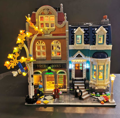 Picture of brickled LED Lighting Kit for 10270 Creator Expert Bookshop (Model Set not Included)