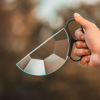 Picture of 150mm Handheld Subtle Kaleidoscope, Special Effects Filters Lens Camera Accessories Semicircular Glass Filter can Change The Number of Subjects