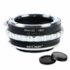 Picture of K&F Concept Lens Adapter Ring for Nikon G to Sony E Mount a6000 a6300 a6500 a5000 a5100 a3500 a3000 Alpha A7 A7R a7S a7II a7RII a7SII a7III a7RIII and a9