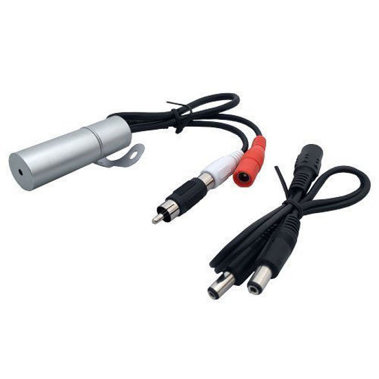 Picture of MICROSEVEN Compatible M7WP-MIC Waterproof Outdoor Microphone for M7B77-W, M7D77-POE, Any IP Network Camera & PTZ IP Camera with Interface -an IP Camera External Microphone