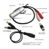 Picture of MICROSEVEN Compatible M7WP-MIC Waterproof Outdoor Microphone for M7B77-W, M7D77-POE, Any IP Network Camera & PTZ IP Camera with Interface -an IP Camera External Microphone