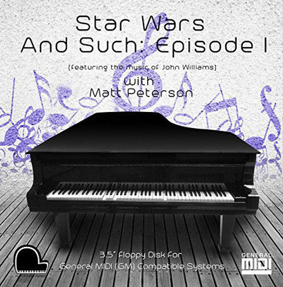 Picture of Star Wars and Such: Episode 1 - (Featuring the music of John Williams) - General Midi Compatible Floppy Disk for Player Piano Systems and Digital Pianos