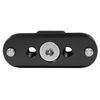 Picture of Kondor Blue NATO Rail to Hot Shoe Adapter for Remote Trigger Top Handles, Raven Black