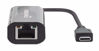 Picture of MANHATTAN USB-C to 2.5GBASE-T Gigabit (10/100/1000 Mbps & 2.5 Gbps) RJ45 Network Adapter, Multi-Gigabit Ethernet, Black, Box