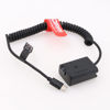 Picture of DRRI NP-FW50 Dummy to USB Type-C PD Power Cable for Sony A7 Series NEX5 NEX7 Camera