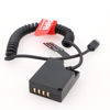 Picture of DRRI NP-W126 Dummy to USB Type-C PD Power Cable for Fujifilm X100F X100V X-Pro3 X-E3 X-A2 X-A5 X-T3 X-T20 X-T100 X-T200 50EXR 35EXR Cameras