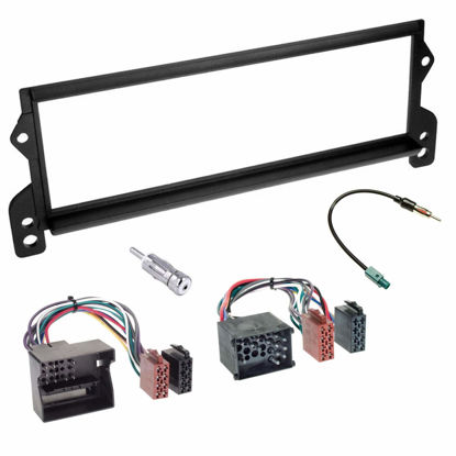 Picture of 1 DIN Car Stereo Facia Radio adapte for BMW Mini Cooper 2000-2006 1 din