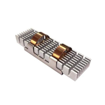 Picture of Qnap Heatsink for m.2 SSD Module 68 x 19.8 x 1 mm Dark Green 2 Pieces