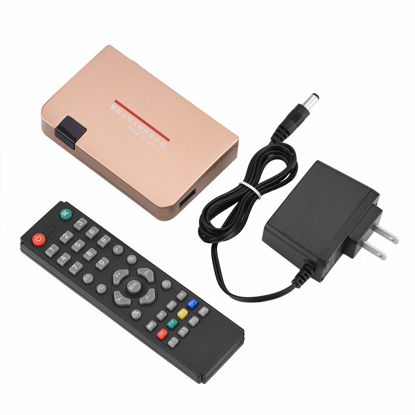Picture of SALALIS RF to HDMI Converter Adapter, All Standard Converter Analog TV Receiver Adapter with Remote Control for Projectors Multimedia Teaching Network Engineering(US Plug)