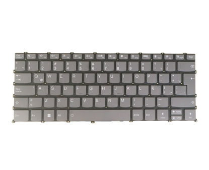 Picture of Keyboard for Lenovo V14 G2 IJL, V14 G2-ALC, V14 G2-ITL, V14 G3 ABA, V14 G3 IAP, V14 G4 AMN, V14 G4 IAN, V14 G4 IRU, 82QX 82KC 82KA 82NM 82TU 82UN 82TS 82UL Backlit, Gray (LA Latin Spanish, Gray)