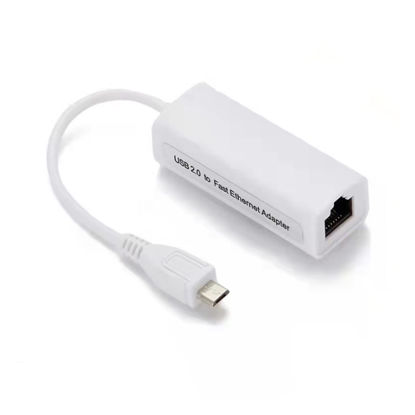 Picture of JAJKAFCL ASIX AX88772C HIGH-Speed USB 2.0 Drive-Free to RJ45 ETHERNET LAN Adapter Cable Compatible with Mobile MIK/ROTIK X86 MK808B Plus Cables