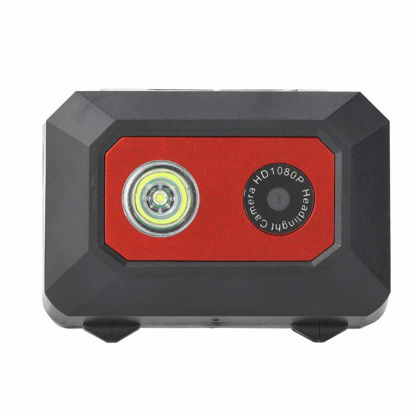 Picture of Mini Action Camera,Night Vision Head-Mounted 1080P HD Camera Camcorder with Elastic Headband Support 32GB Storage for Outdoor Sport,Traveling