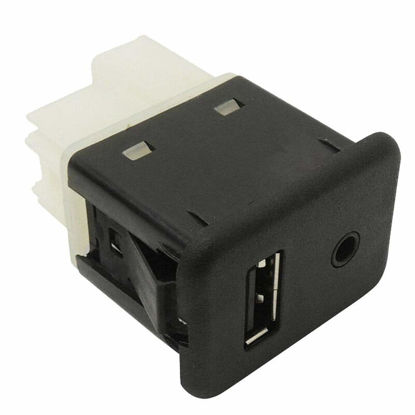 Picture of ihreesy Car Center Console USB Power Outlet,Car AUX USB Port Socket 25832462 20870101 Fit forAllure 2010-2013,Camaro 2010-2015,Corvette 2011-2013,Sonic2012-2014