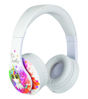 Picture of Konix Unik Unicorn Be Funky Gaming Headset (White)
