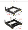 Picture of Video Card Holder Bracket Support ATX Power Supply PCI-E 1X to 16x Extension Riser Cable DIY ATX case Computer Graphics Card Holder Aluminum