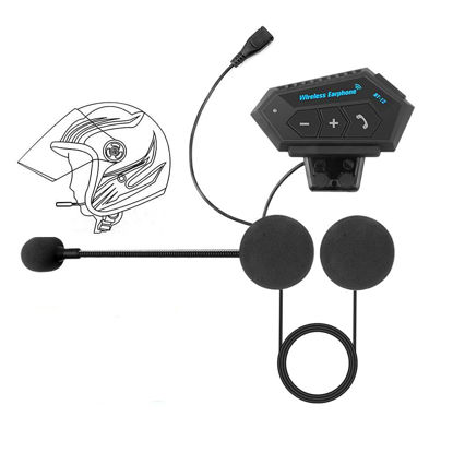 Picture of MACHSWON Frequency: 2.402GHz-2.480GHz with Microphone Bluetooth-Compatible Motorcycle Headset