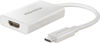 Picture of Insignia USB Type-C-to-HDMI Adapter - White - Model: NS-PU369CH-WH