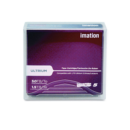 Picture of Imation 27672 LTO 5 Backup Tape Cartridge (IMN27672) Category: Backup Tapes
