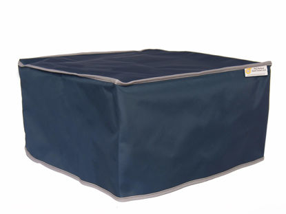 Picture of Navy Blue Nylon Cover Compatible with xTool M1 ULTRA 4-in-1 Craft Machine Vinyl Cutter, Anti-Static and Waterproof Dust Cover WITH OPENING IN THE BACK FOR THE EXHAUST PIPE by Perfect Dust Cover LLC