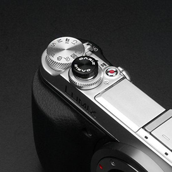 Picture of Gariz Metal XA-SBA4 Camera Sticker Type Soft Button for Sony, Fuji, Canon, Nikon, Lumix, Leica, Black