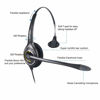 Picture of VoiceJoy USB Noise Cancelling Headset with Quick Disconnect,Adjustable Mic, Mute Volume Control for Laptop,PC,Skype,Zoom,Webinar,Call Center,Office