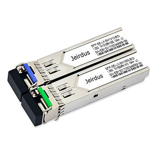Picture of for Ubiquiti UF-SM-1G-S 1.25G SFP Module BIDI WDM Transceiver 10-20KM Simplex LC 1310/1550nm (1Pair)