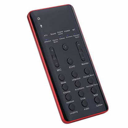 Picture of Live Sound Card with Effects and Voice Changer, Portable Wireless Bluetooth Audio Mixer for Live Streaming, Music Recording, Podcast, for iOS, for Android for Windows