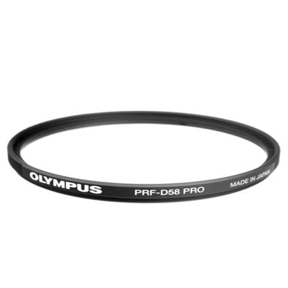 Picture of OM SYSTEM PRF-D58 MFT Pro Protective Filter, Suitable for Olympus OM SYSTEM M.ZUIKO Lenses (75mm F1.8, 12-45mm PRO,14-150mm, 40-150mm F4-5.6 (R), 75-300mm)