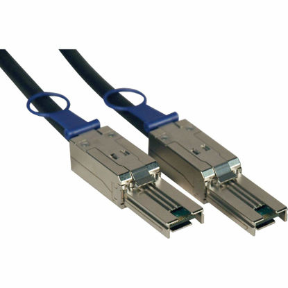 Picture of Tripp Lite External SAS Cable, 4 Lane - mini-SAS (SFF-8088) to mini-SAS (SFF-8088) 1M (3-ft.)(S524-01M)