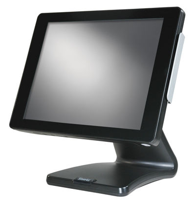 Picture of Anti-Glare 15" POS Touch Screen Protector for SAM4s SPT-S260 (cut size is 13.5" X 10.5" with rounded corners).