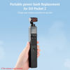 Picture of Upgraded Portable Fast-Charging Power Bank Handheld Camera Extension Rod Charging Case Plug and Play with 1/4 Inch Screw Hole Replacement for DJI Pocket 2