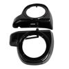 Picture of SHMTOOL Gloss Black ABS Lower Vented Fairings 6.5" Speaker Pod Box for Harley Touring Electra Glide Street Glide Road Glide 2014-2023 (except Road King and CVO)