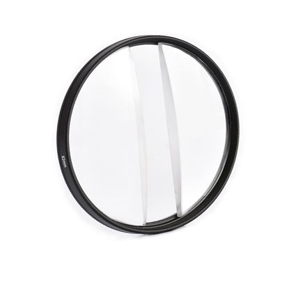 Picture of Camera Filter Accessories 82mm Linear Glass Prism Kaleidoscope Prism Blurred Foreground Repeated Color Images Camera Accessories Special Effects Filters